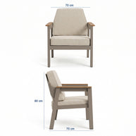 Selin Garden Table Set - 200 cm
