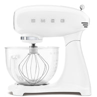 Smeg Komple Beyaz Hamur Karıştırma Makinesi Cam Kaseli