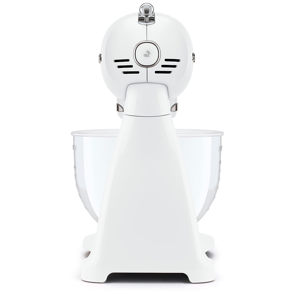 Smeg Komple Beyaz Hamur Karıştırma Makinesi Cam Kaseli