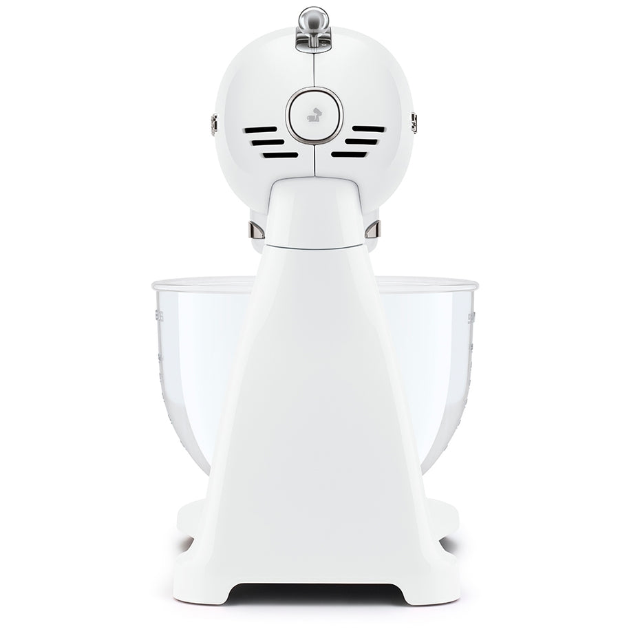 Smeg Komple Beyaz Hamur Karıştırma Makinesi Cam Kaseli