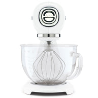 Smeg Komple Beyaz Hamur Karıştırma Makinesi Cam Kaseli