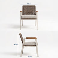 Symrna Bahçe Masa Takımı-220 Cm