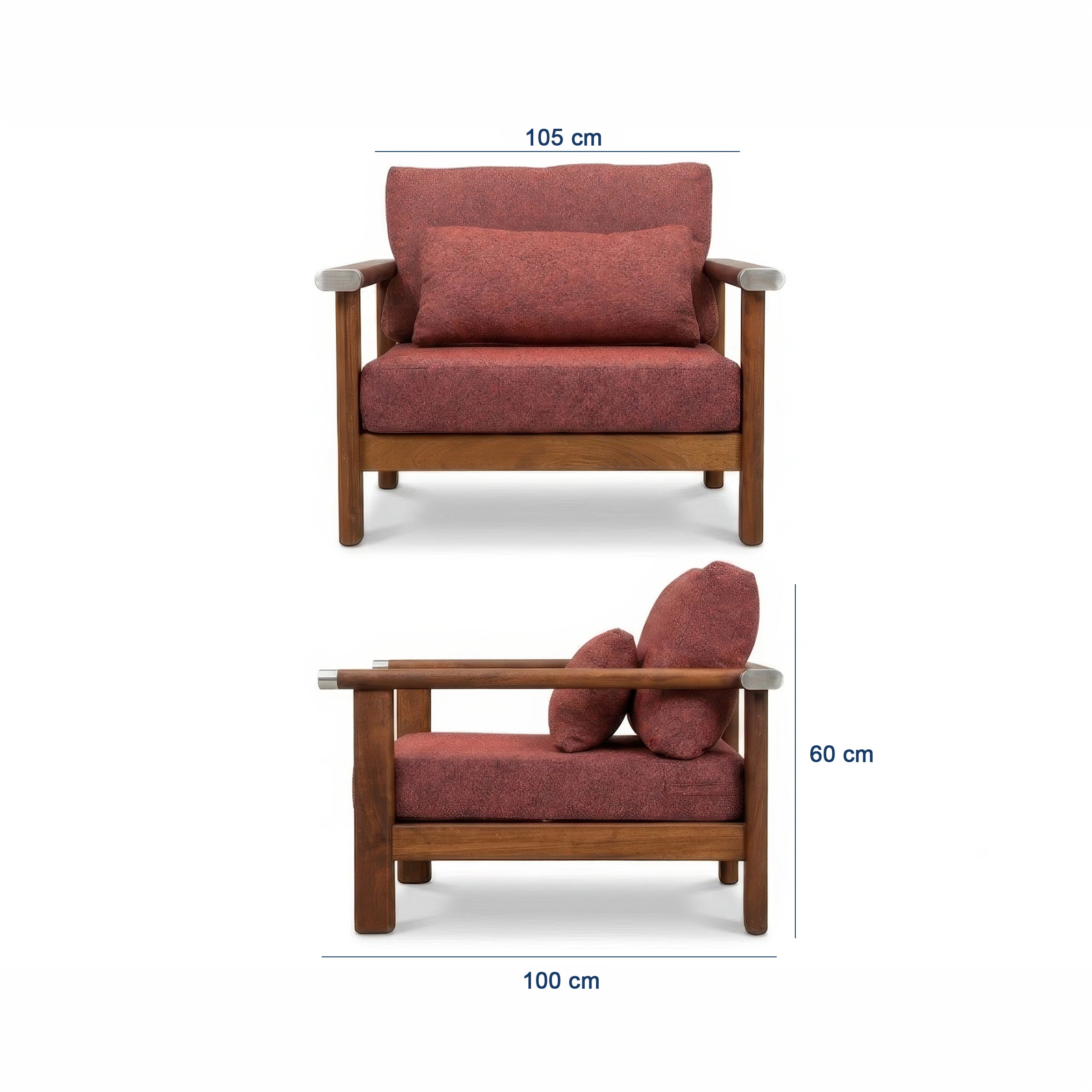 Theo Teak Garden Sofa Set