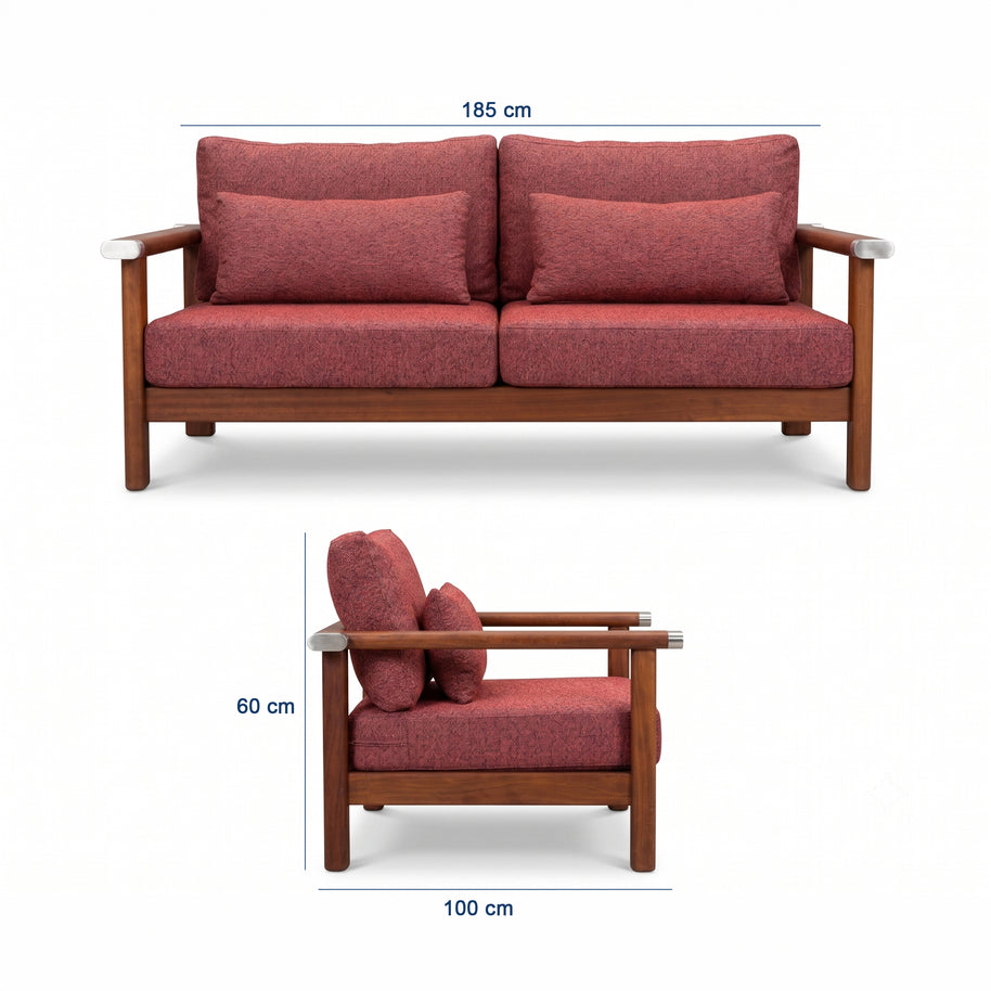 Theo Teak Garden Sofa Set