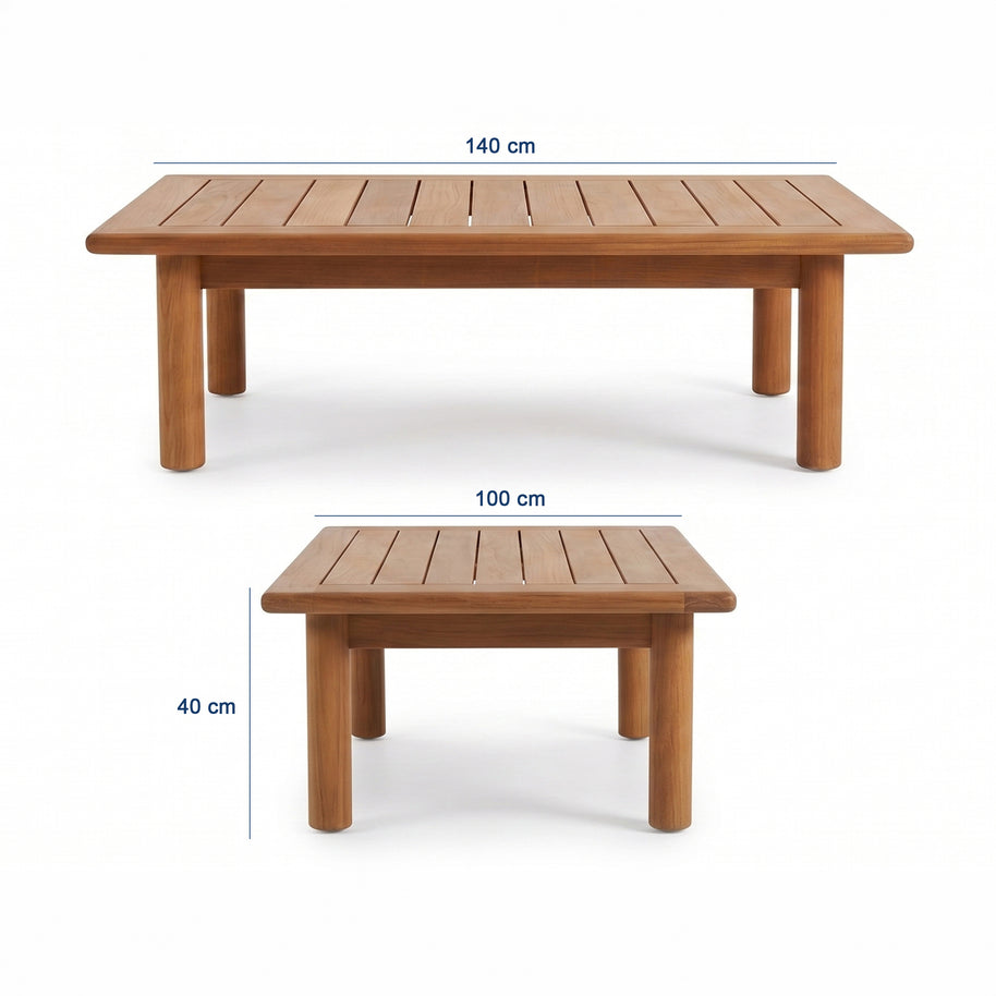 Theo Teak Garden Sofa Set
