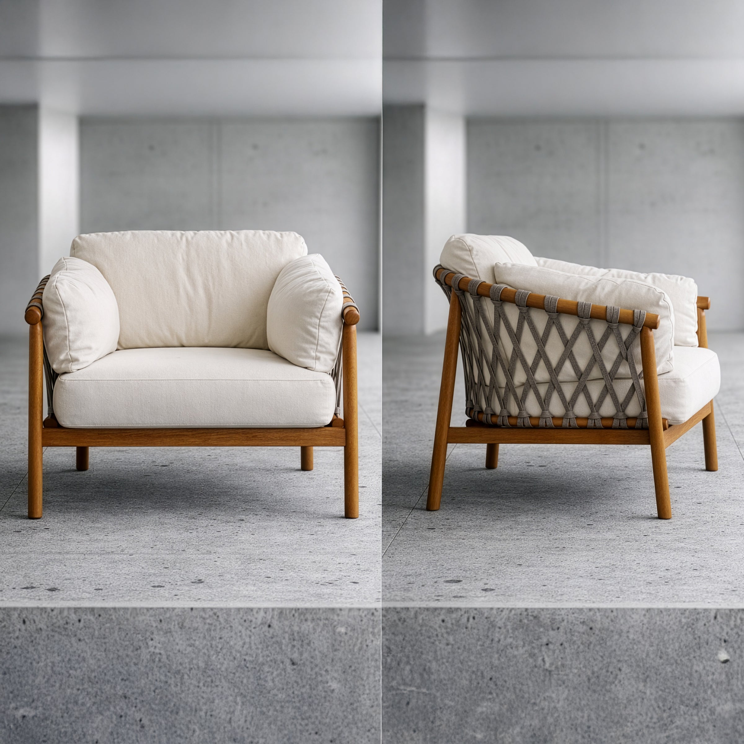 Troy Teak Bahçe Koltuk Takımı