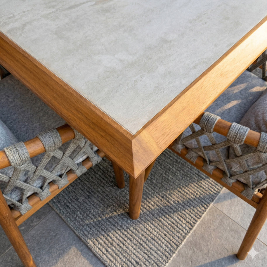 Troy Teak Bahçe Masa Takımı-280 Cm