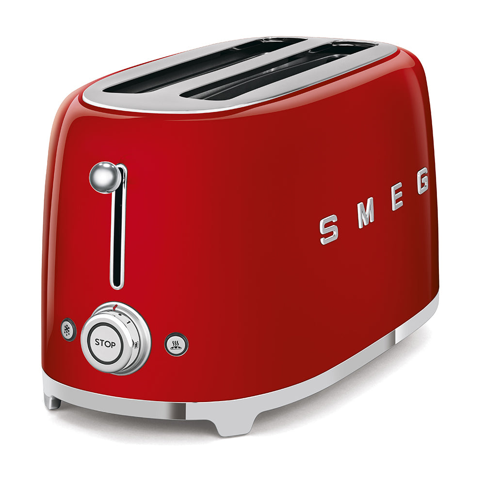 Smeg Kırmızı 2x2 Ekmek Kızartma Makinesi