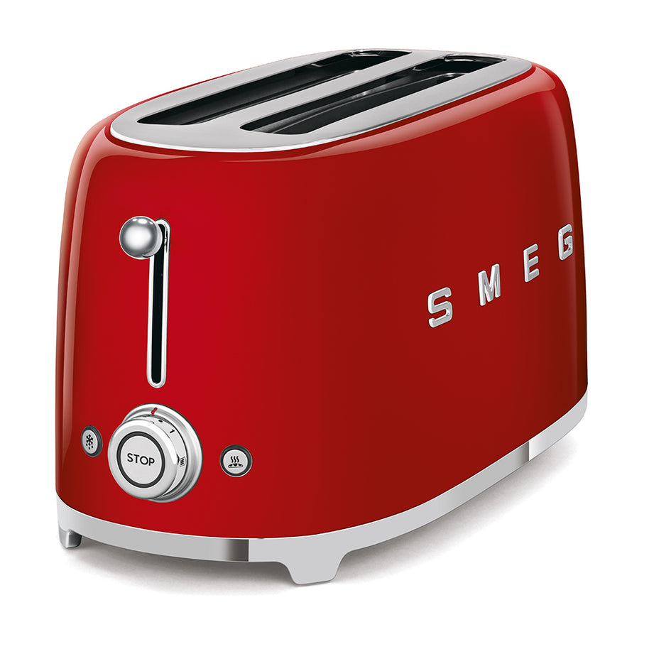 Smeg Kırmızı 2x2 Ekmek Kızartma Makinesi