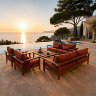Theo Teak Garden Sofa Set