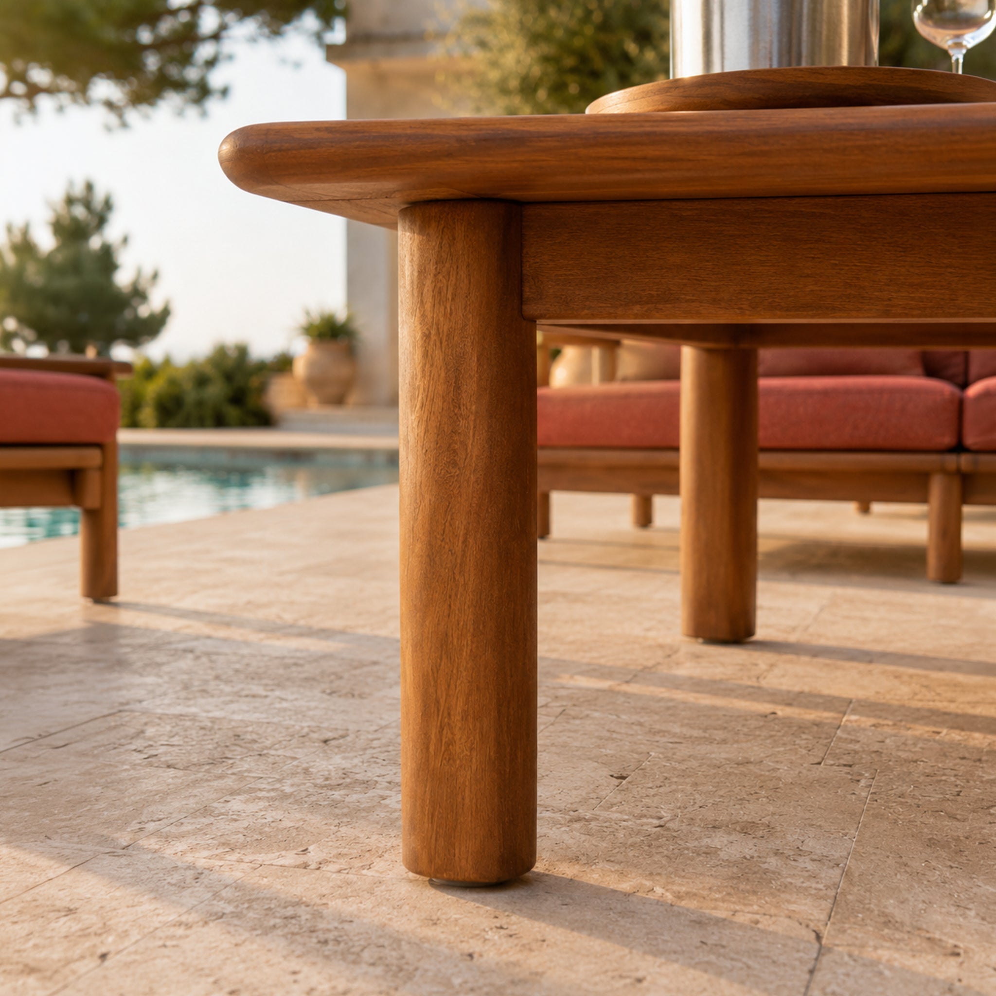 Theo Teak Garden Sofa Set