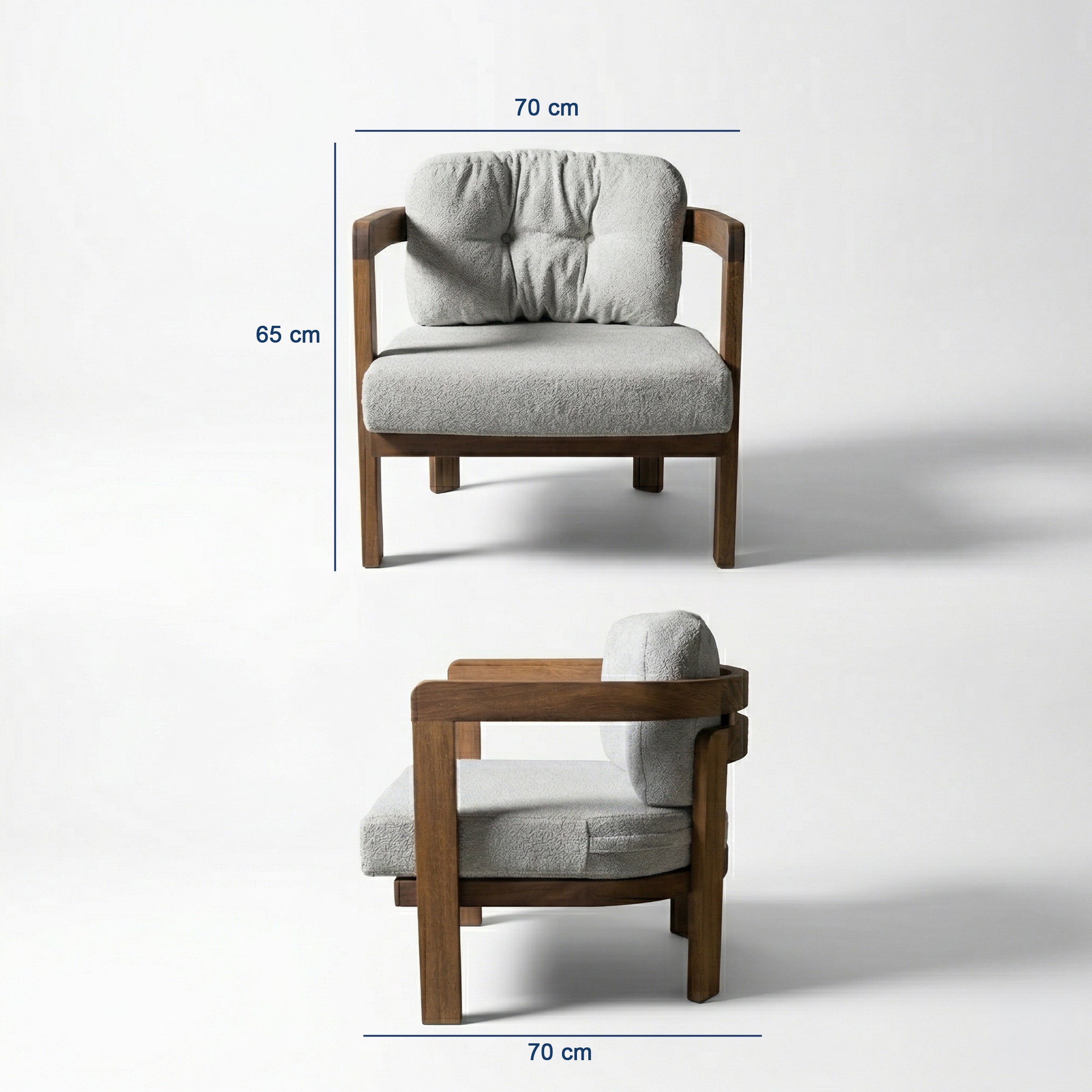 Viyana Teak Bahçe Koltuk Takımı