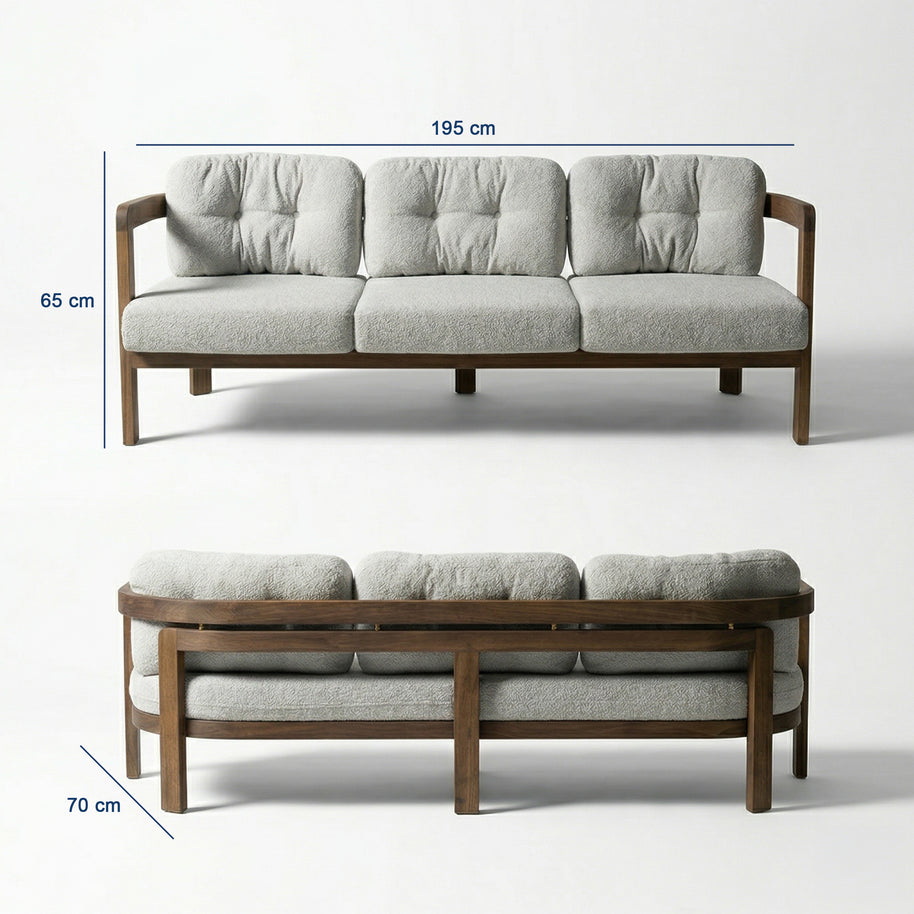 Viyana Teak Bahçe Koltuk Takımı