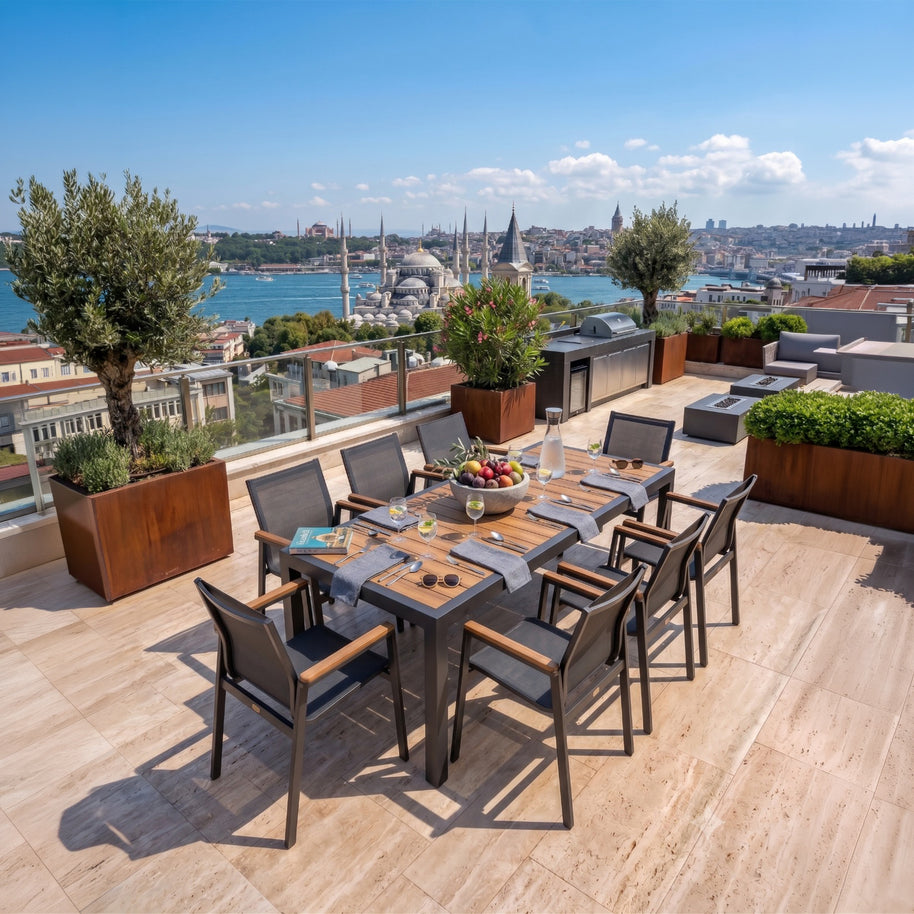 Valencia Garden Table Set 200 cm