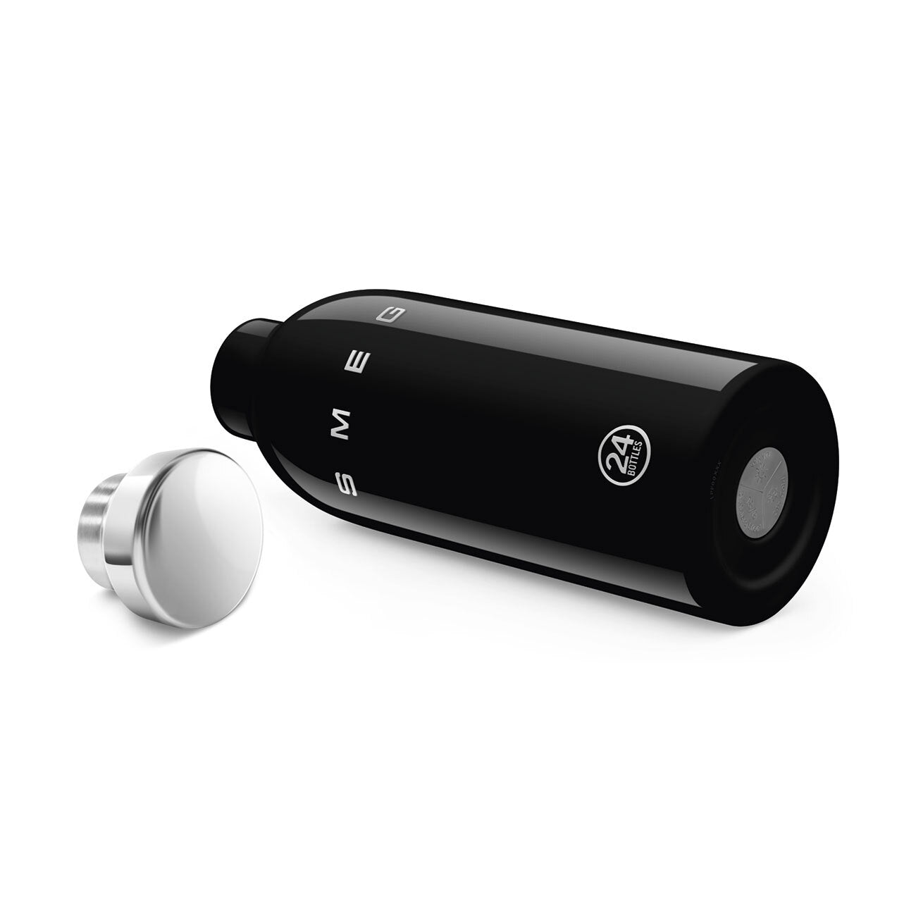 Smeg Clima Bottle Siyah Termos 500 ML