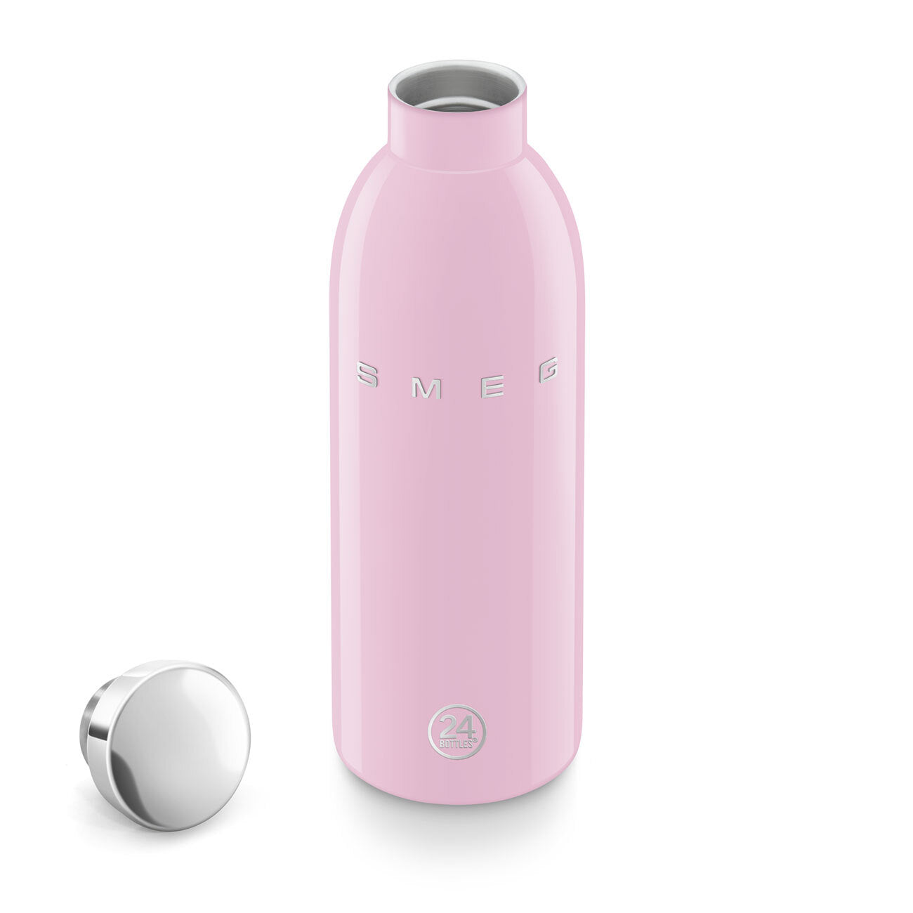 Smeg Clima Bottle Pembe Termos 500 ml