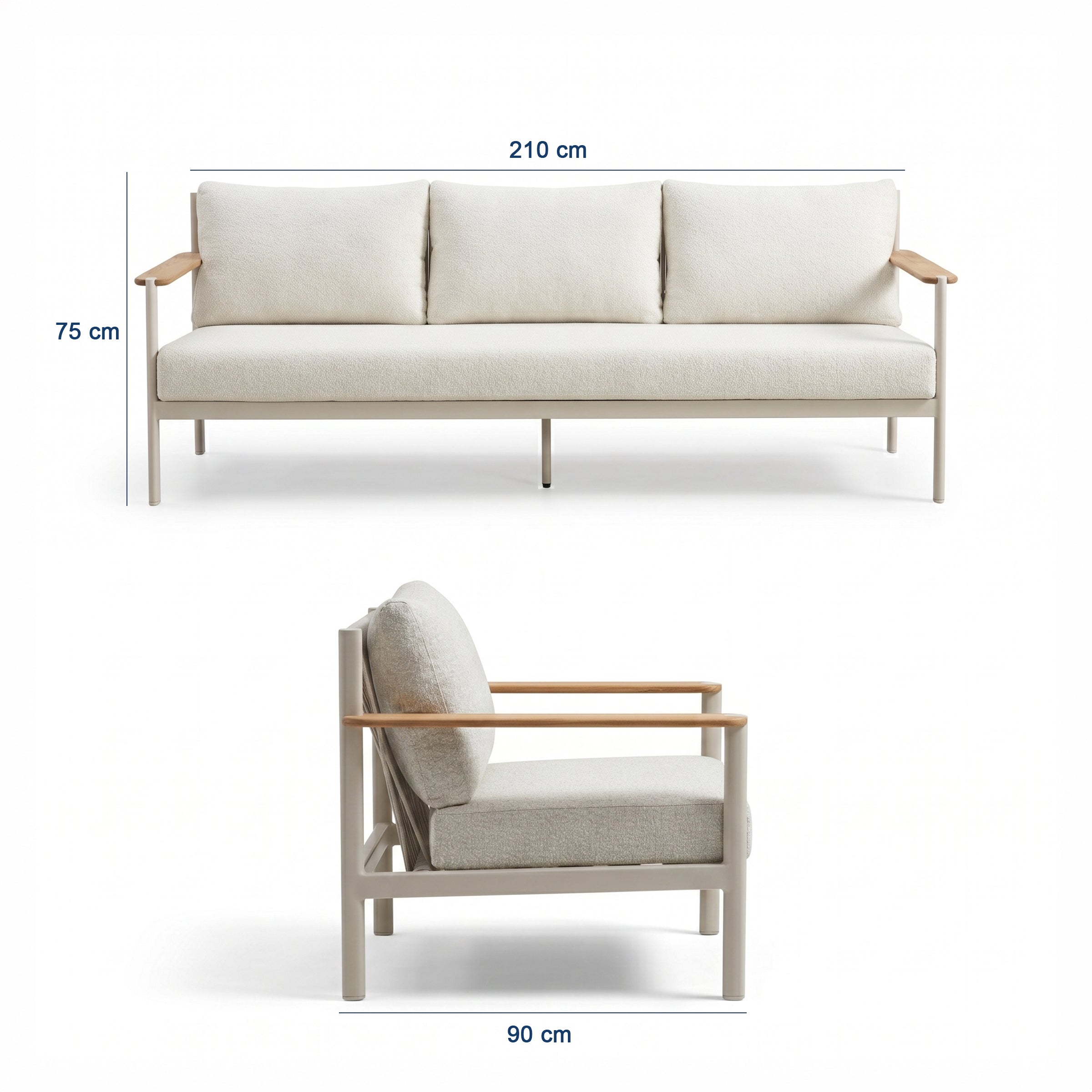Wing Garden Seating Set