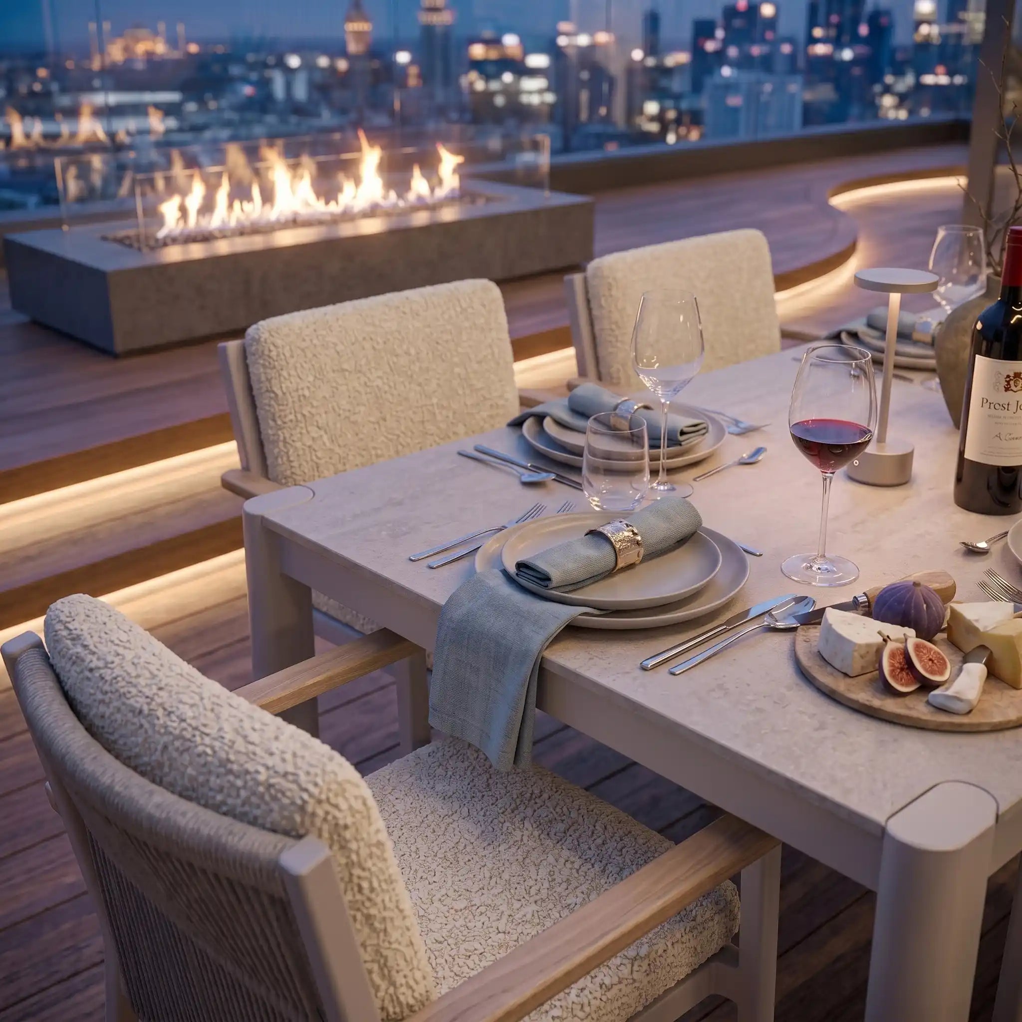 Wing Garden Table Set - 180 cm