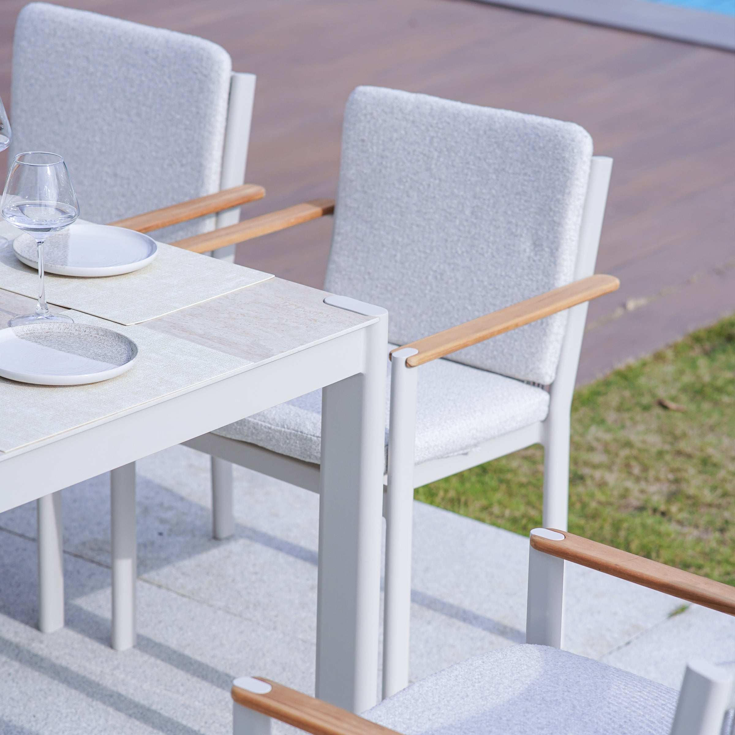 Wing Garden Table Set - 180 cm