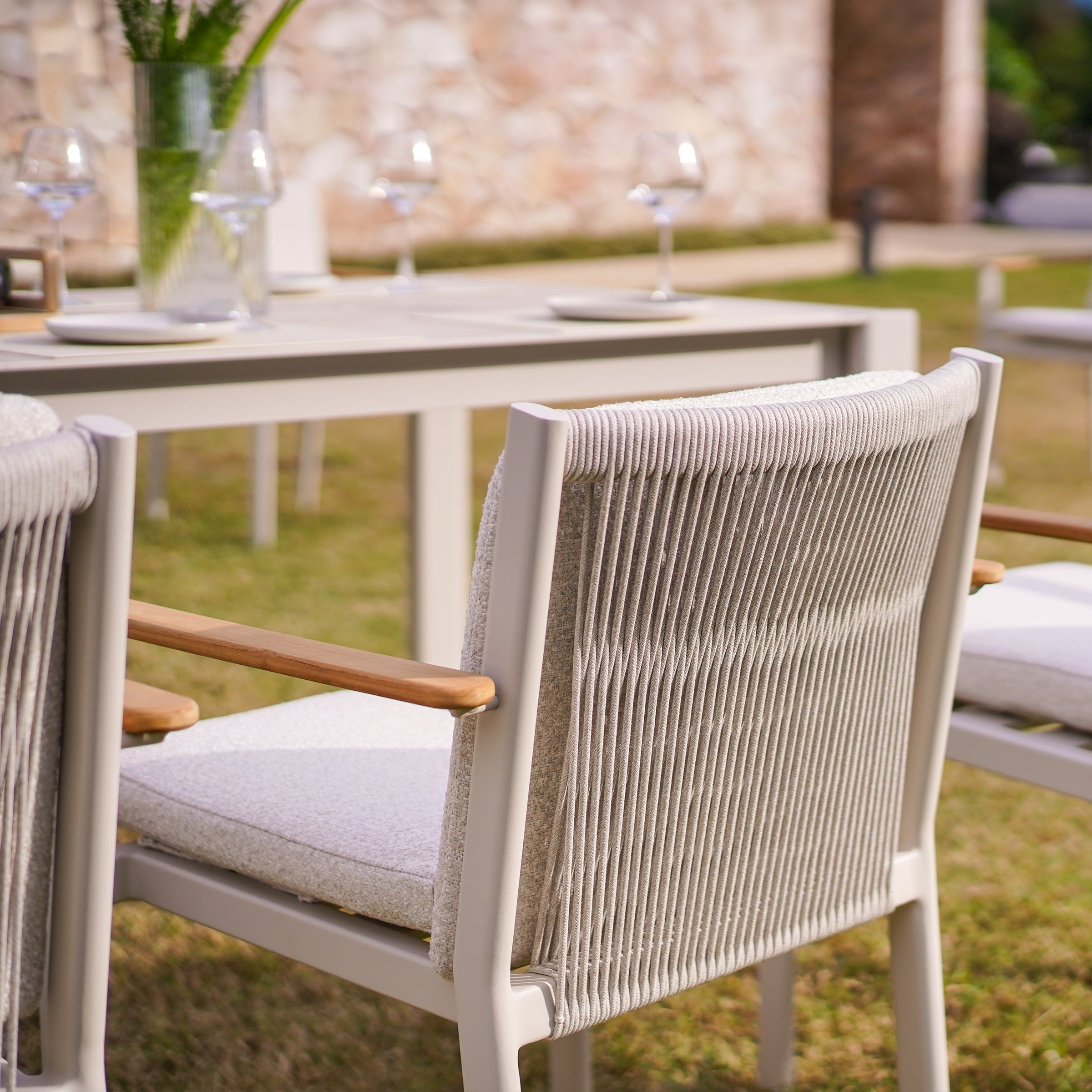 Wing Garden Table Set - 180 cm