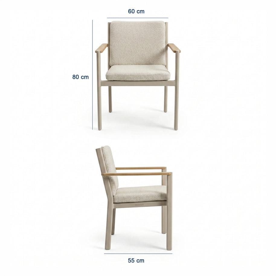 Wing Garden Table Set - 180 cm