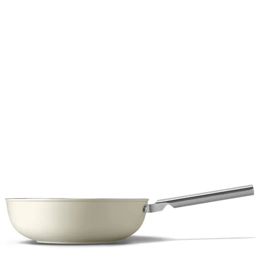 Smeg 50's Style Krem Wok Tava 30 cm