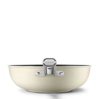 Smeg 50's Style Krem Wok Tava 30 cm