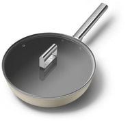 Smeg 50's Style Krem Wok Tava 30 cm