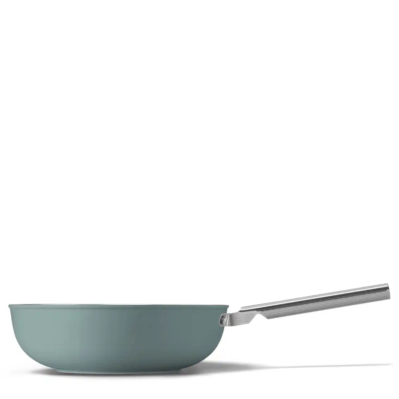 Smeg 50's Style Zümrüt Yeşili Wok Tava 30 cm