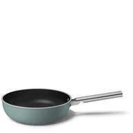 Smeg 50's Style Zümrüt Yeşili Wok Tava 30 cm