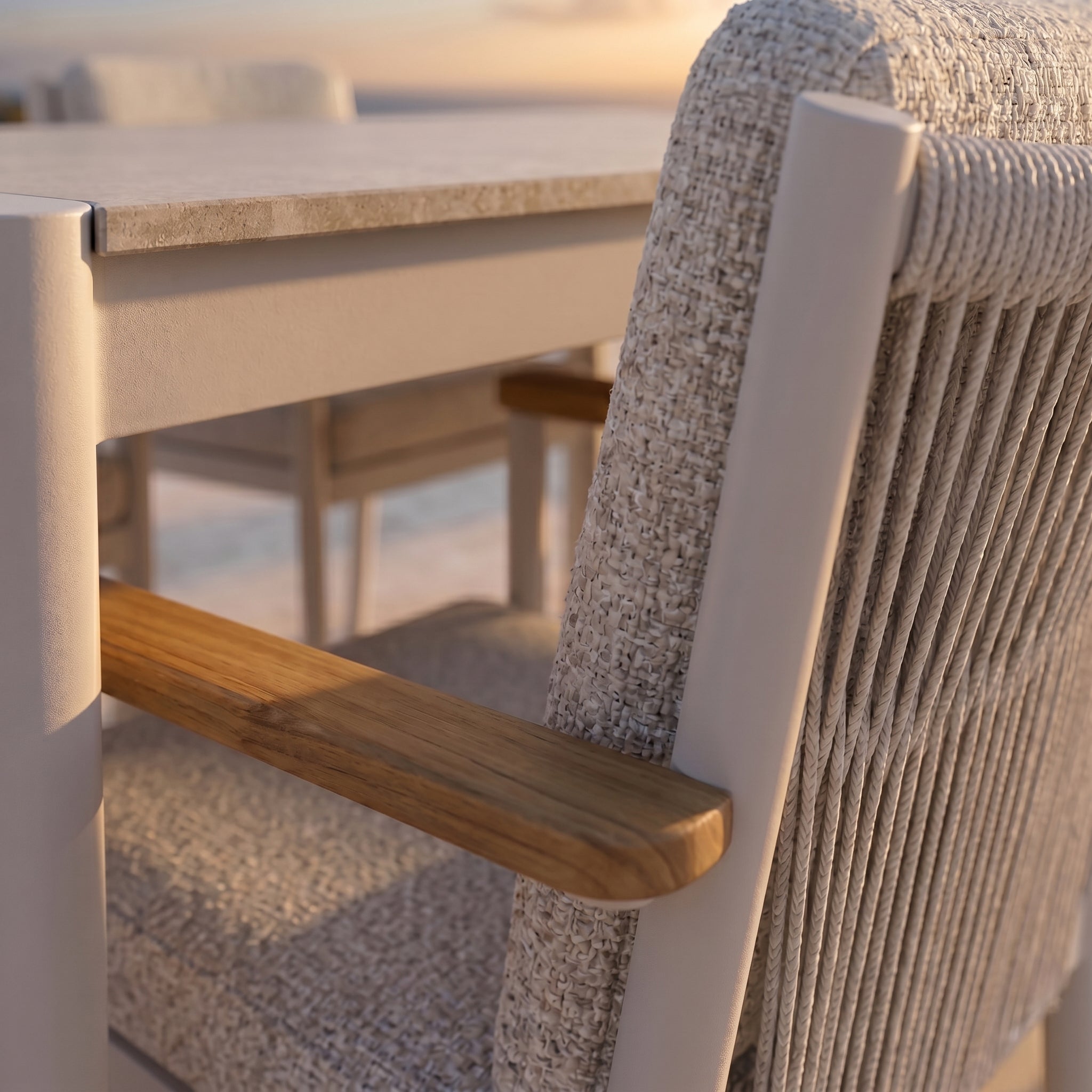 Wing Garden Table Set - 180 cm