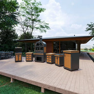 Barbekü Feniks Long Plus Teak