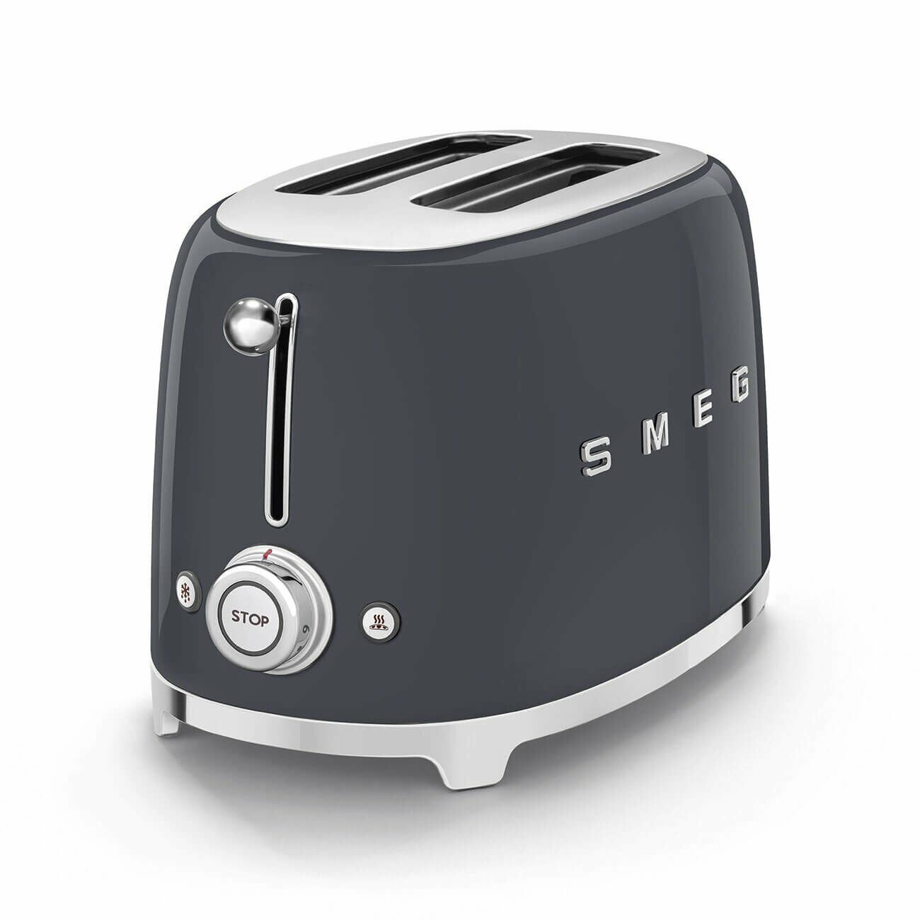 Smeg Barut Gri 2x1 Ekmek Kızartma Makinesi