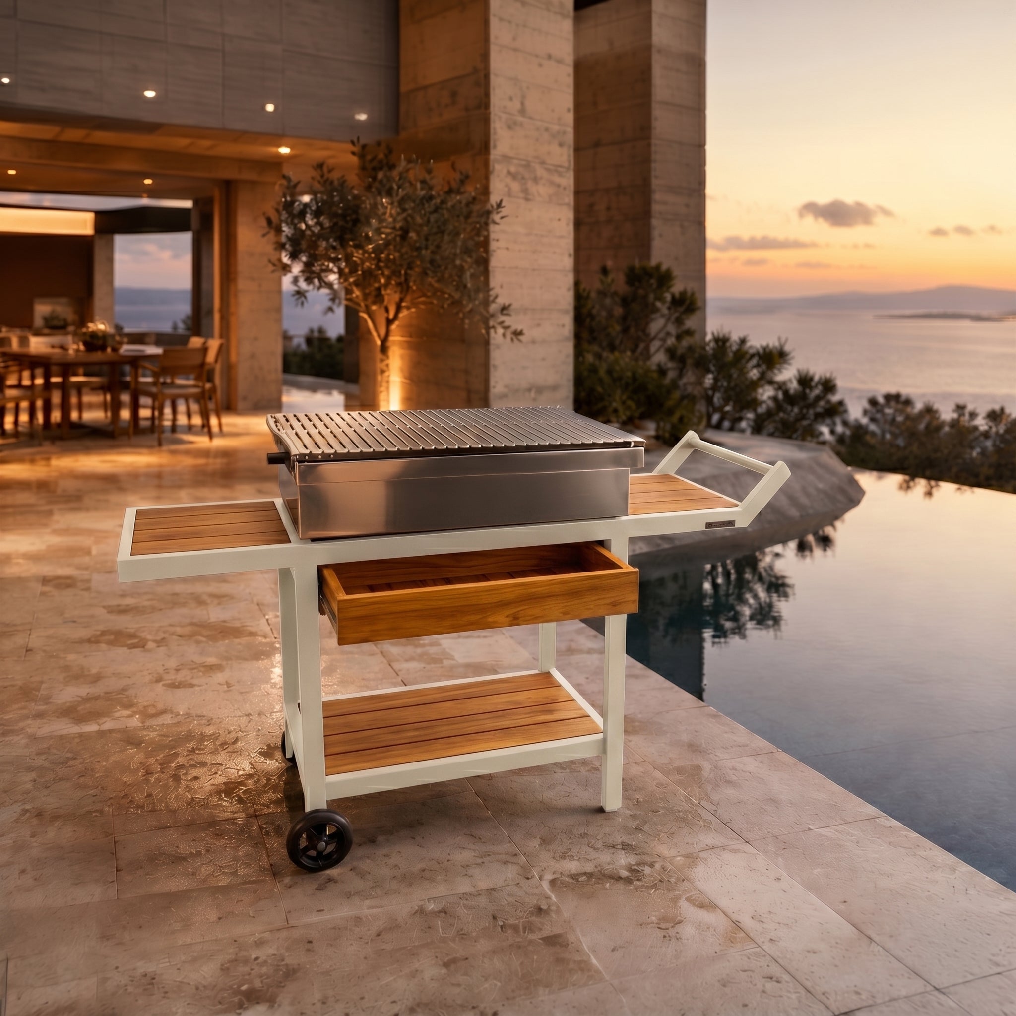 Tmc Cream Drawer Barbecue