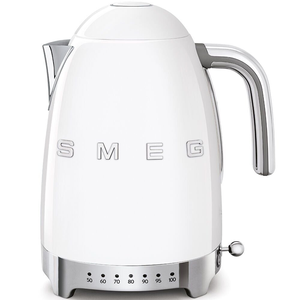 Smeg Beyaz Isı Ayarlı Kettle
