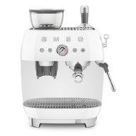 Smeg Beyaz Öğütücülü Espresso Kahve Makinesi
