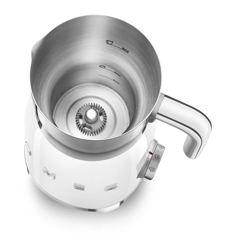 Smeg Beyaz Süt Köpürtme Makinesi