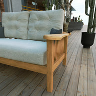Bodrum Teak Bahçe Koltuk Takımı