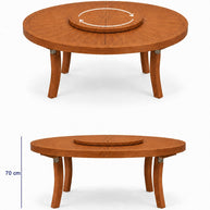 Çarkıfelek Teak Bahçe Masa Takımı