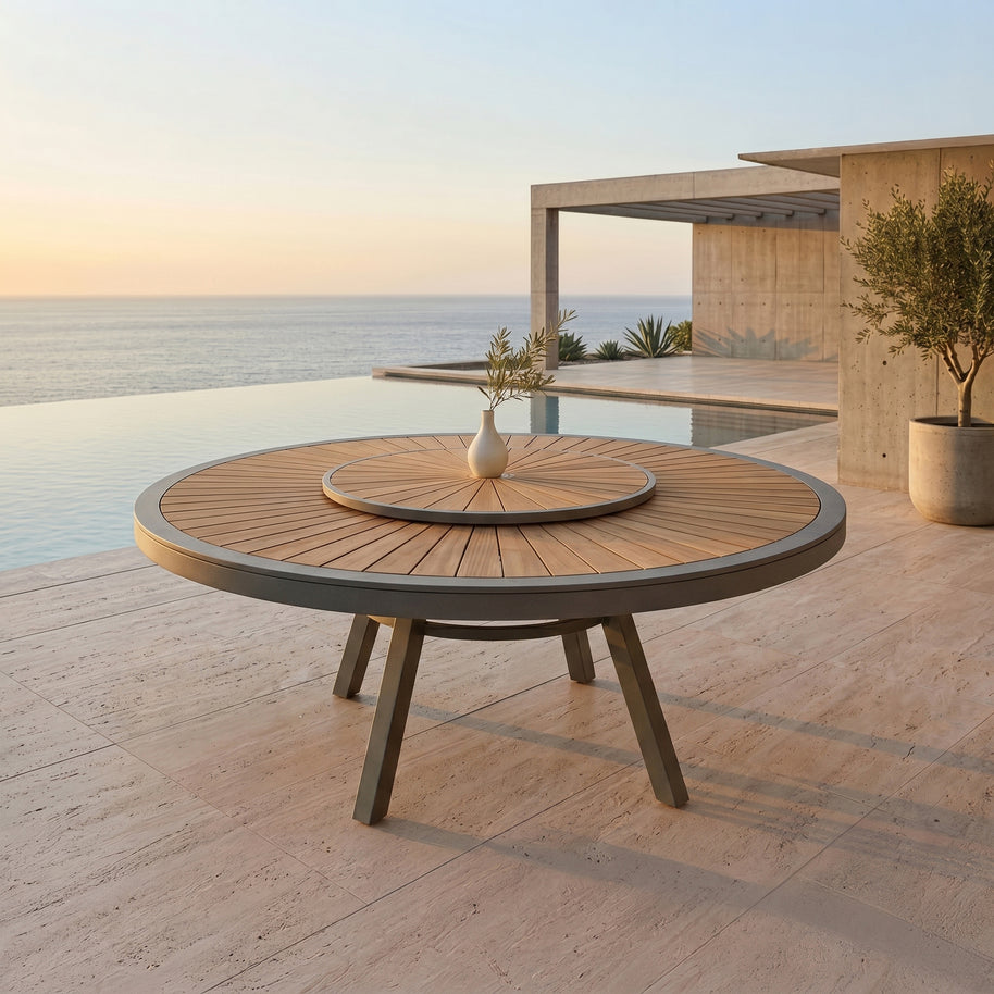 Wheel of Fortune Garden Table 200 Cm