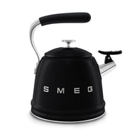 Smeg Siyah Ocak Üstü Islıklı Kettle