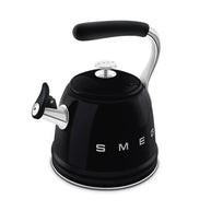 Smeg Siyah Ocak Üstü Islıklı Kettle