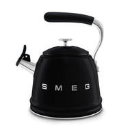 Smeg Siyah Ocak Üstü Islıklı Kettle