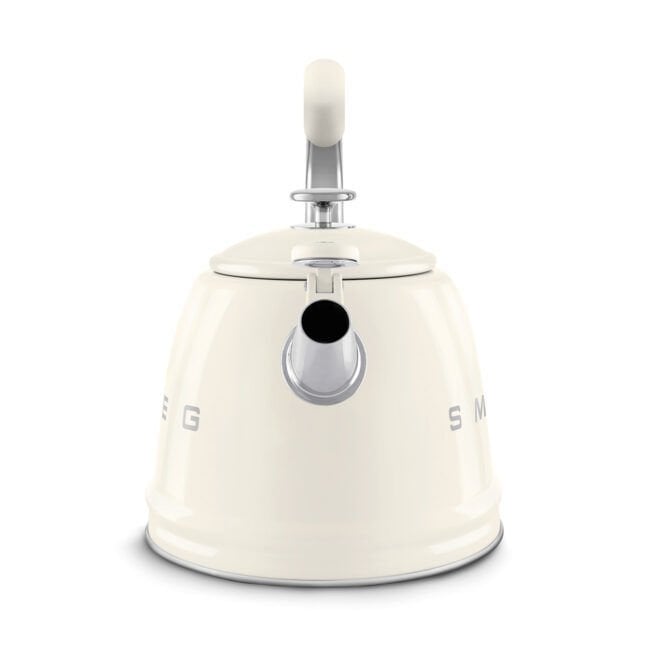 Smeg Krem Ocak Üstü Islıklı Kettle
