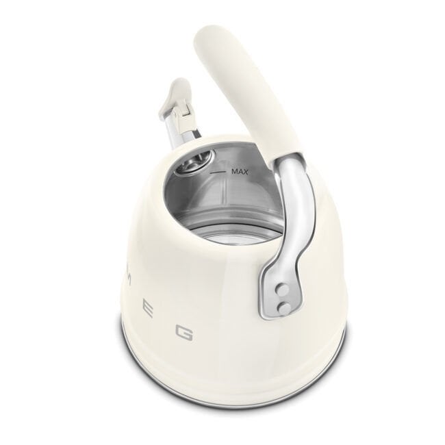 Smeg Krem Ocak Üstü Islıklı Kettle