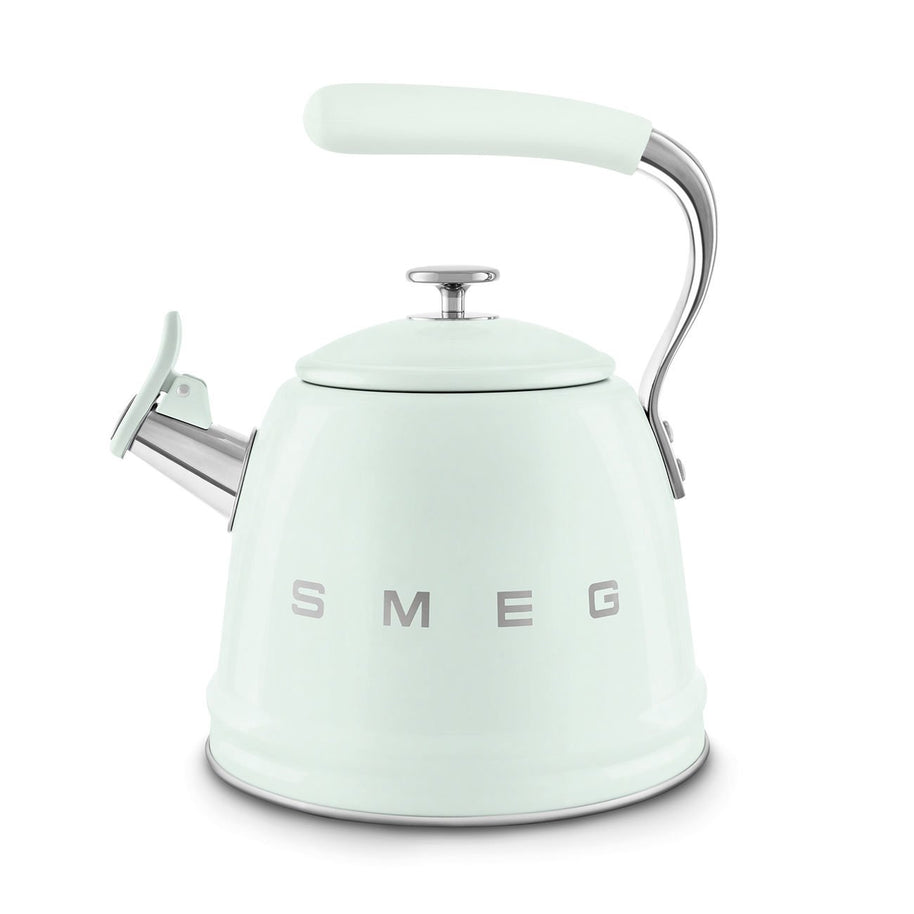 Smeg Pastel Yeşil Ocak Üstü Islıklı Kettle