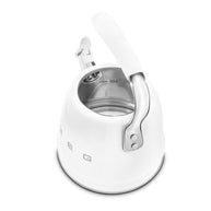 Smeg Beyaz Ocak Üstü Islıklı Kettle