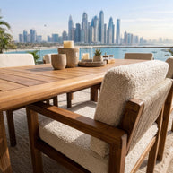 Eagle Teak Bahçe Masa Takımı-240 Cm