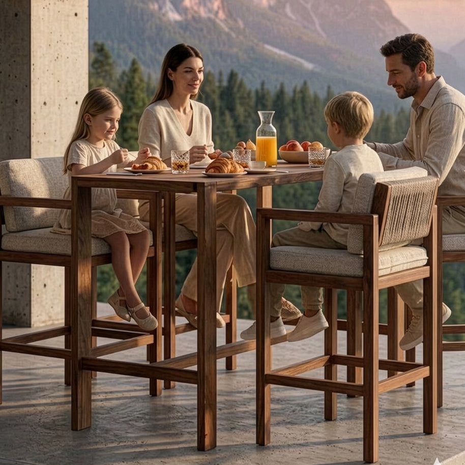 Eagle Garden Bar Table Set - 160 cm