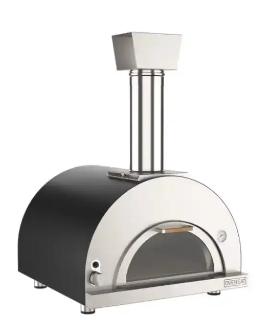 Gri 2 Pizza'lı Gazlı Fırın